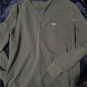 Figs set olive green